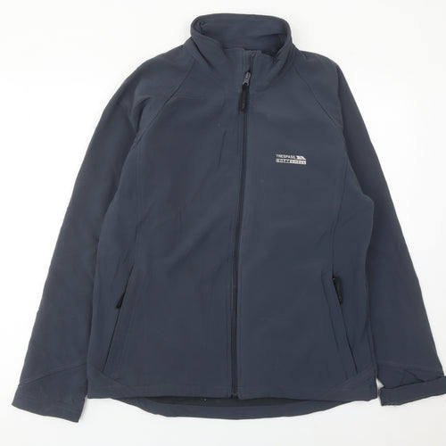 Trespass Men’s Blue Softshell Jacket S Regular Fit Windproof