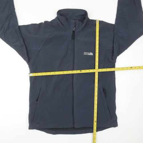 Trespass Men’s Blue Softshell Jacket S Regular Fit Windproof