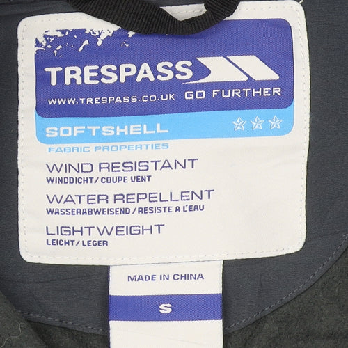 Trespass Men’s Blue Softshell Jacket S Regular Fit Windproof