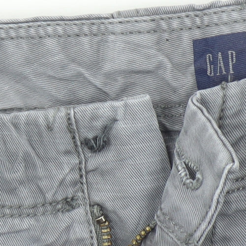 GAP Men’s Grey Slim Chino Trousers 30W x 32L Cotton Casual