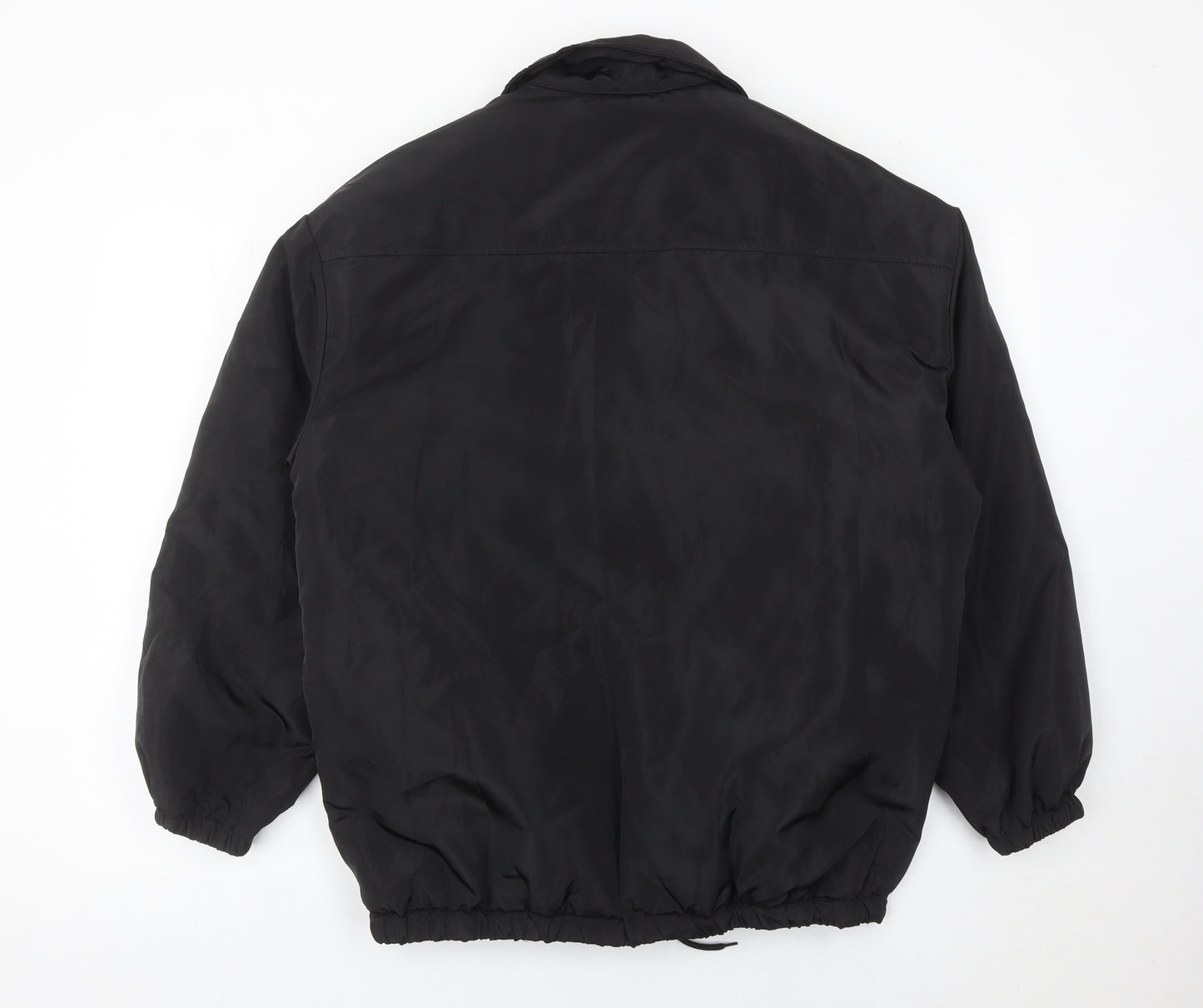 Missguided Women’s Black Size 10 Basic Jacket Lightweight Casual
