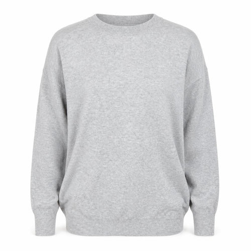 Cape Daisy Womens Grey M Cardigan Jumper Crew Neck Knit