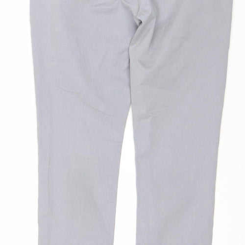 Next Mens Grey Skinny Chino Trousers 30W 30L Slim Fit