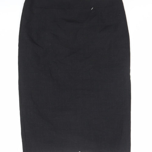 Austin Reed Womens Black Size 10 Pencil Skirt Knee Length Workwear