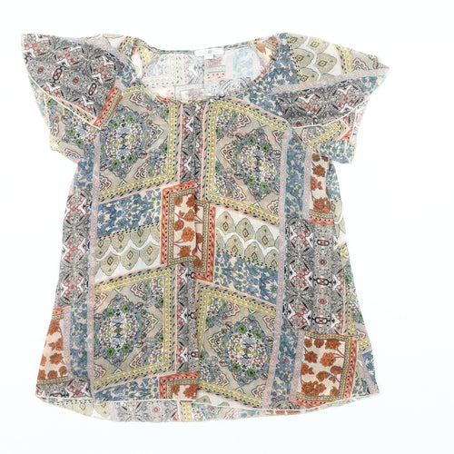Roz & Ali Women’s Multicoloured Petite L Tunic Blouse Top