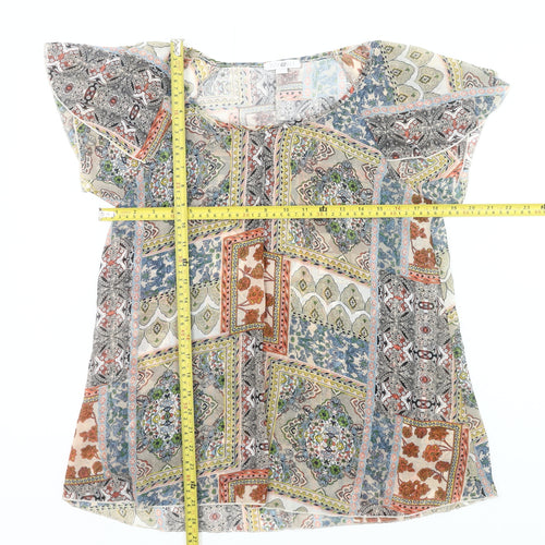Roz & Ali Women’s Multicoloured Petite L Tunic Blouse Top