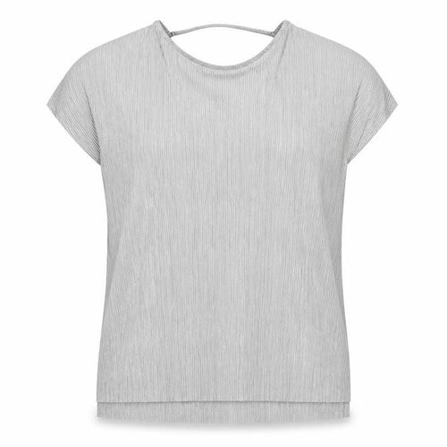 Apricot Women’s Silver Size 12 Round Neck Short Sleeve Top