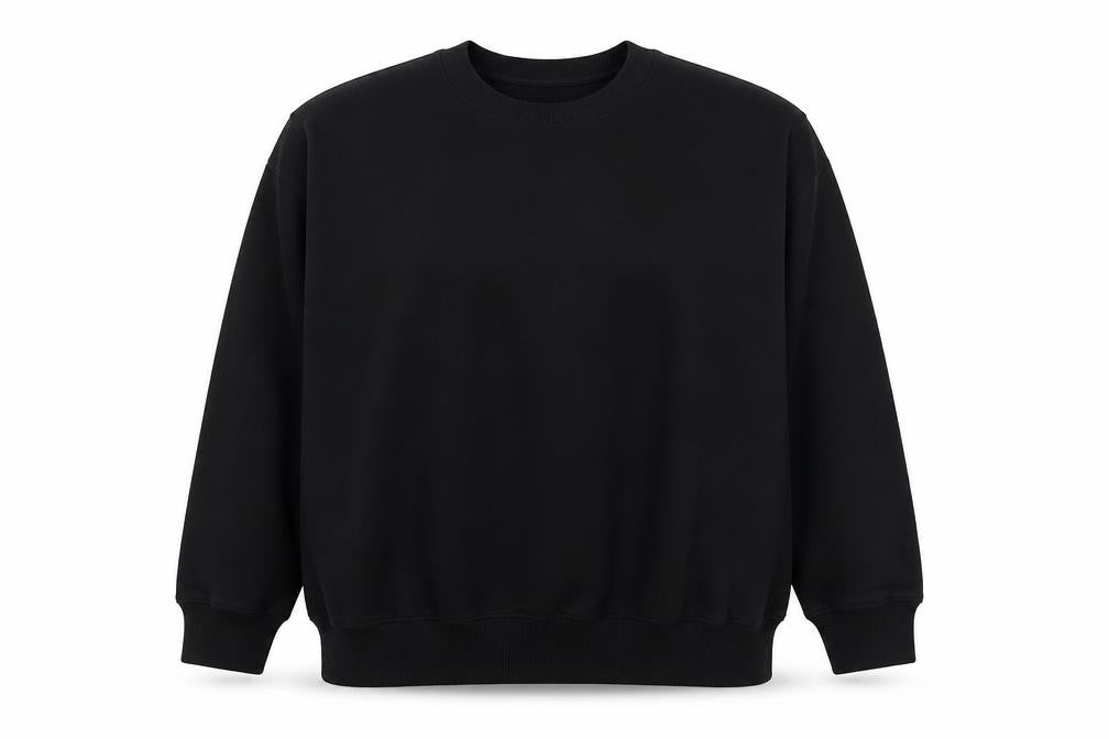 Front view of Marks & Spencer women’s black 2xl oversized fit sweatshirt
