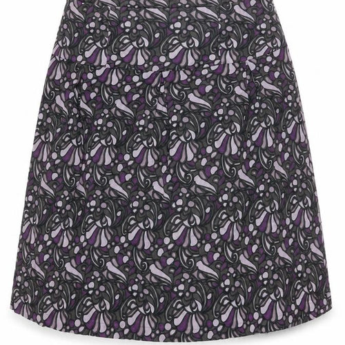 Part Two Women's Multicoloured Floral A-Line Cotton Skirt Size 12