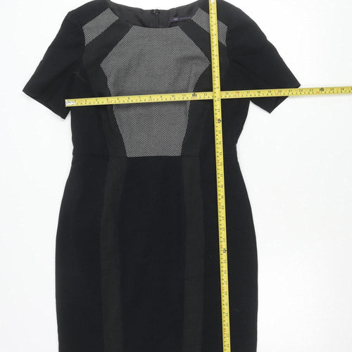 Marks and Spencer Women’s Black Sheath Dress Size 12 Workwear