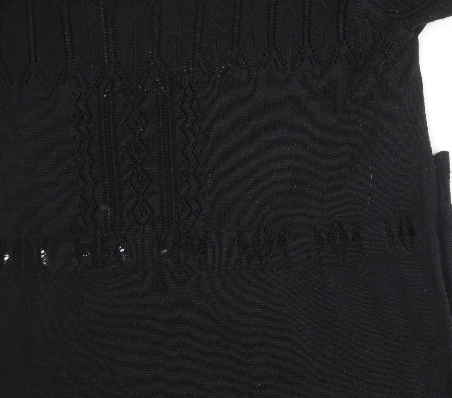 Marks and Spencer Women’s Black Knit Shift Dress Size 12