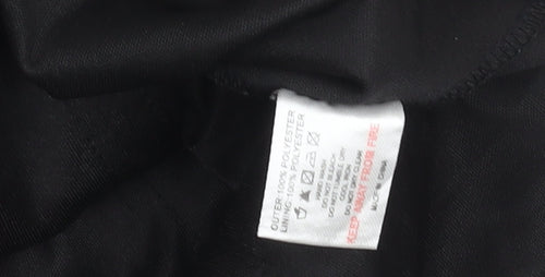 PrettyLittleThing Women’s Black Size 10 Embroidered Mini Slip Dress