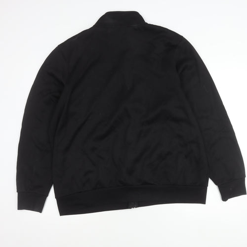 Slazenger Mens Black XL Full Zip Track Jacket Casual Sportswear