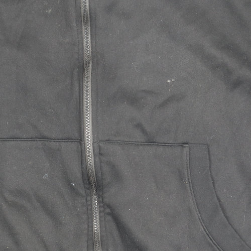 Slazenger Mens Black XL Full Zip Track Jacket Casual Sportswear