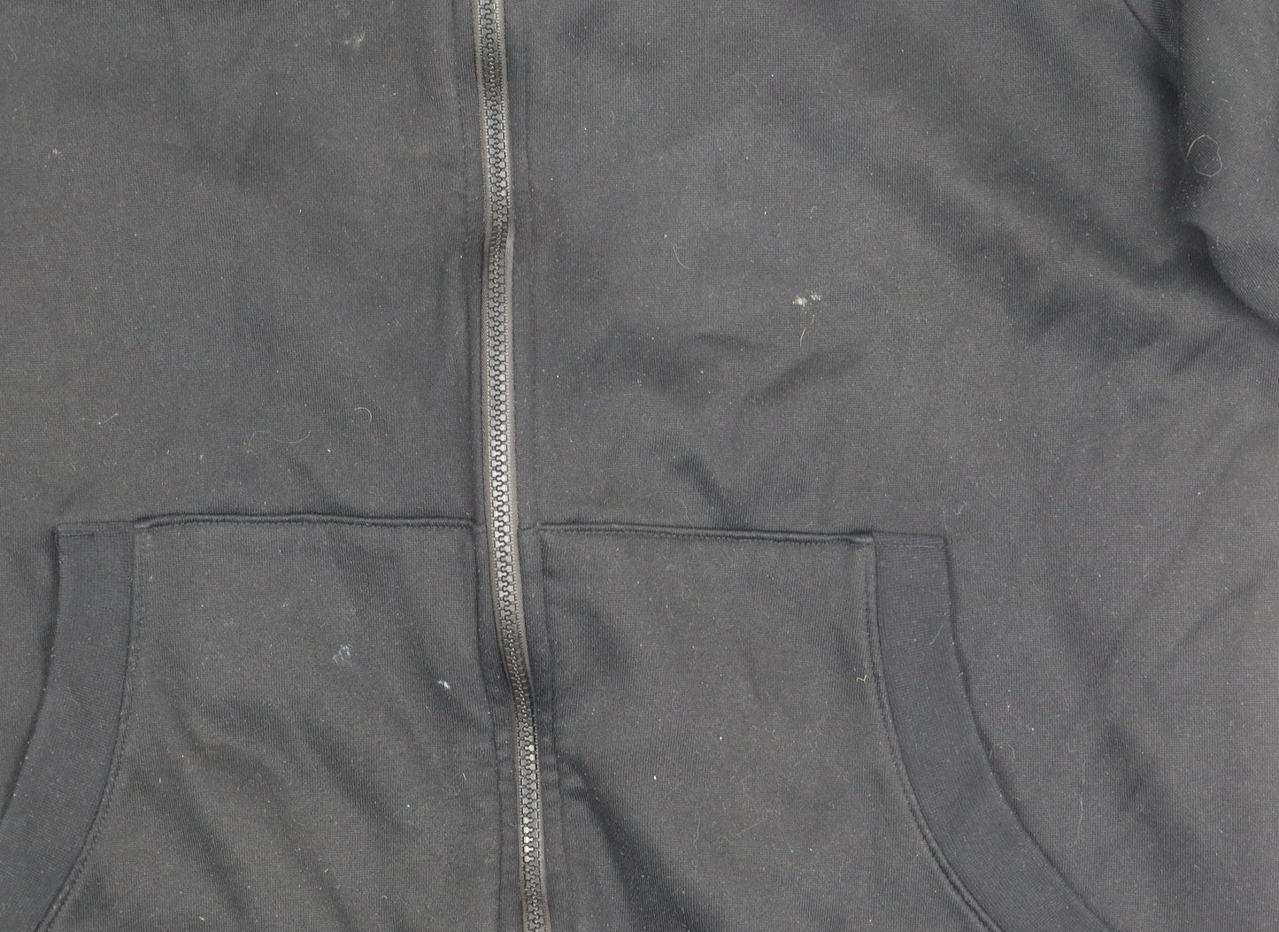 Slazenger Mens Black XL Full Zip Track Jacket Casual Sportswear