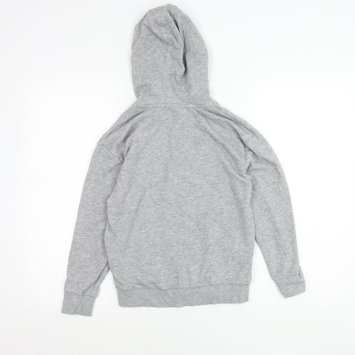 Harry Potter Boys Grey Pullover Hoodie 9-10 Years Hooded Graphic Print