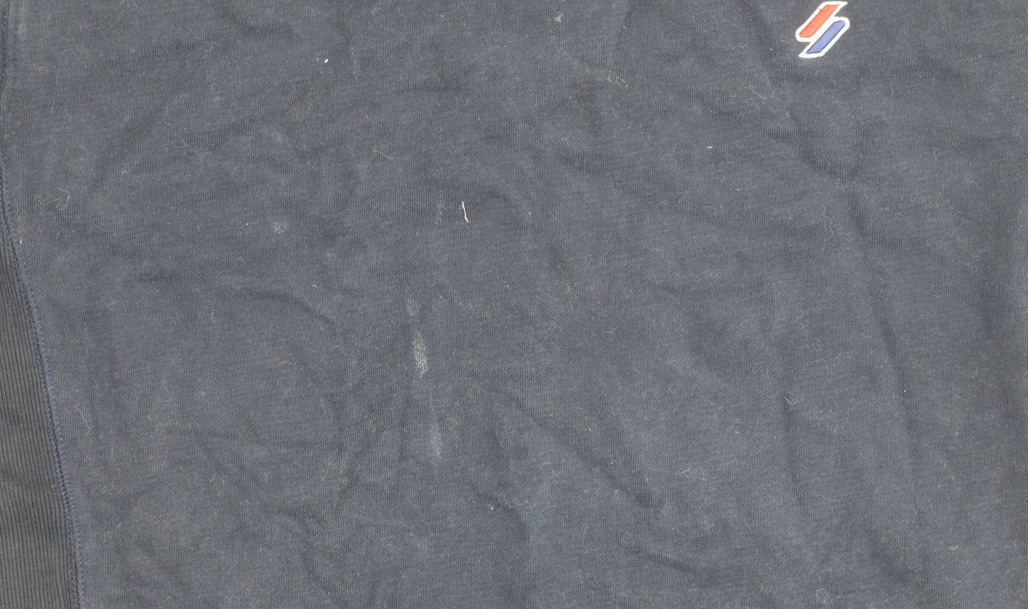 Superdry Men’s Blue XS Pullover Crew Neck Sweatshirt Logo