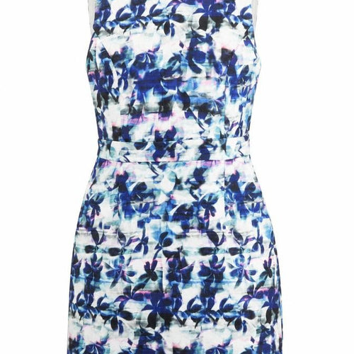 Warehouse Women’s Multicoloured Floral Sheath Dress Size 10