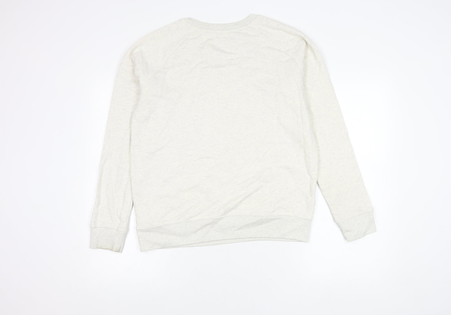 Bear Hug Women’s Ivory Graphic Pullover Sweatshirt Size S