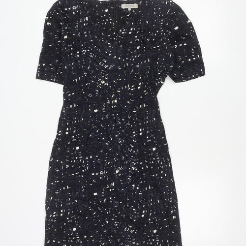 Great Plains Women's Blue Geometric Sheath Dress Size S