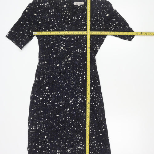 Great Plains Women's Blue Geometric Sheath Dress Size S