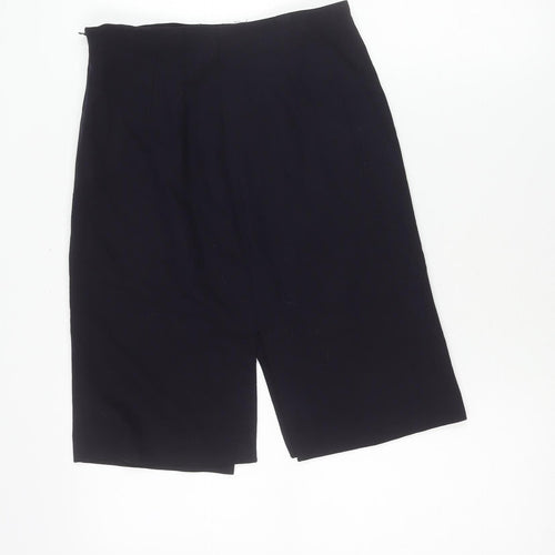 Kay Baker Womens Black Size 10 Pencil Knee Length Skirt Workwear