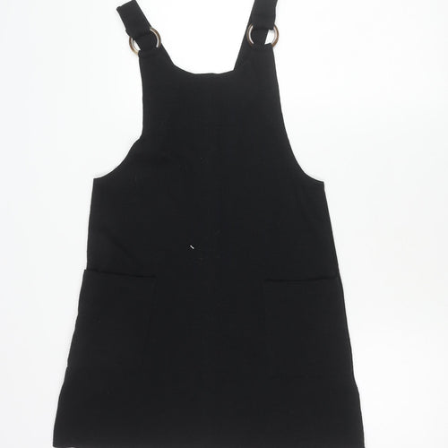 New Look Women’s Black Size 8 Sleeveless Buckle Tank Top