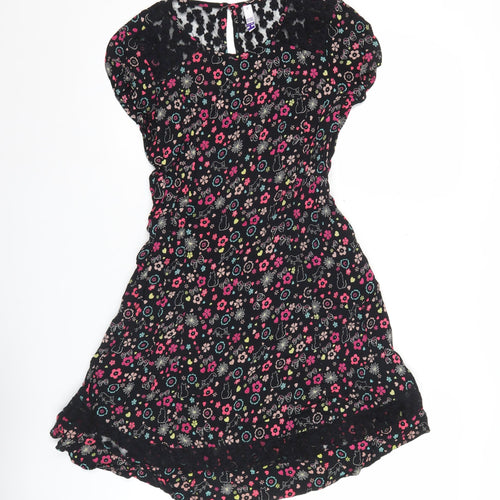 By Henry Holland Womens Multicolour Floral Skater Dress Size 12