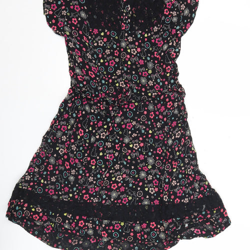 By Henry Holland Womens Multicolour Floral Skater Dress Size 12