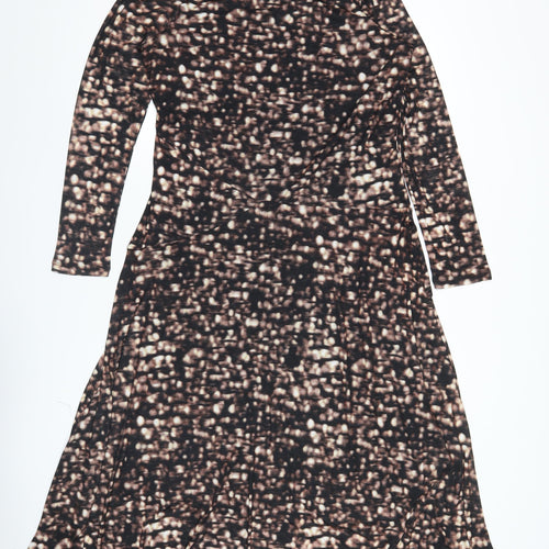 Marks and Spencer Women’s Multicoloured Size 14 Bodycon Midi Dress