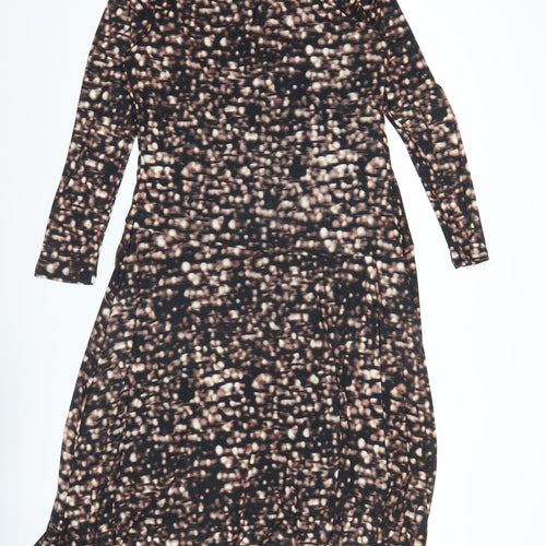 Marks and Spencer Women’s Multicoloured Size 14 Bodycon Midi Dress