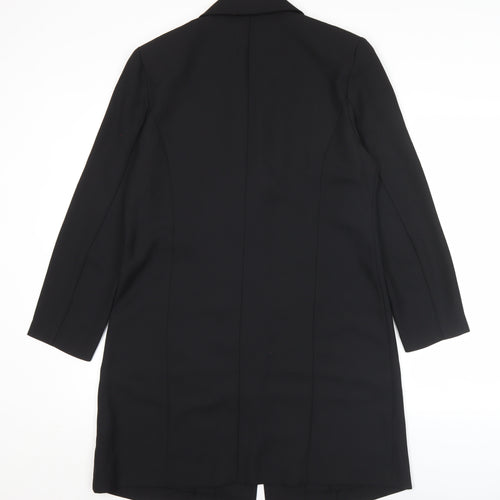 Fashion Plus Womens Black Size 14 Tailored Formal Suit Jacket