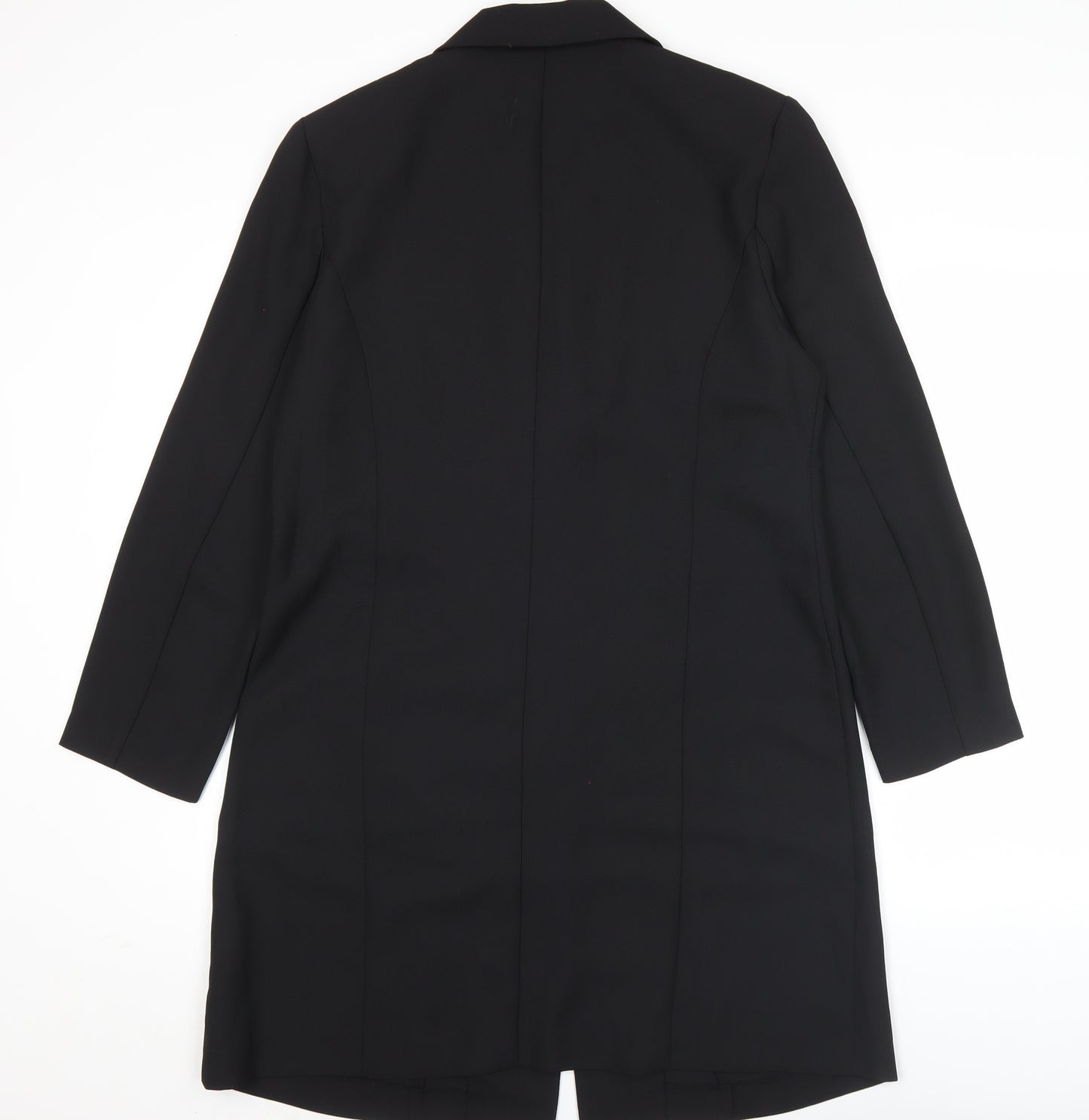Fashion Plus Womens Black Size 14 Tailored Formal Suit Jacket