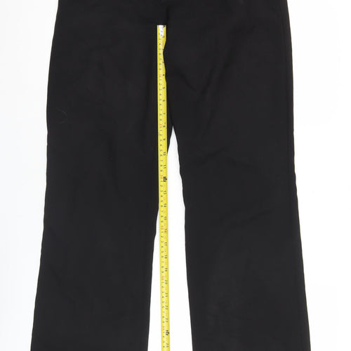 BHS Women’s Black Size 10 Straight Leg Dress Trousers Workwear