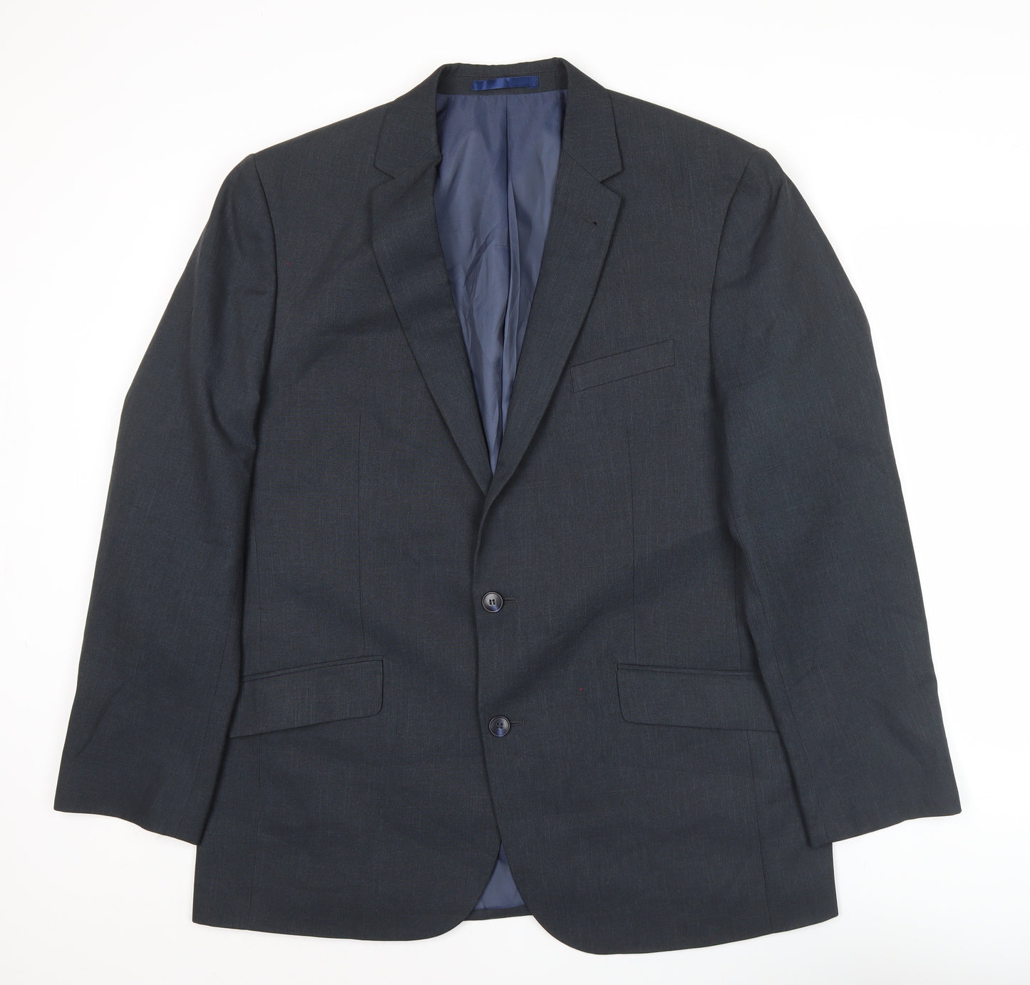 Taylor & Wright Men’s Grey 44R Notch Lapel Blazer Jacket