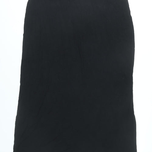 Old Navy Women’s Black XL Pencil Skirt Knee Length Rayon Blend