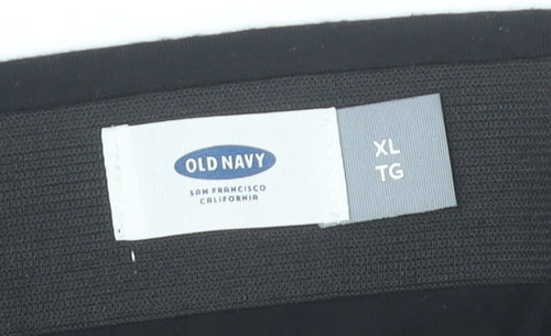 Old Navy Women’s Black XL Pencil Skirt Knee Length Rayon Blend
