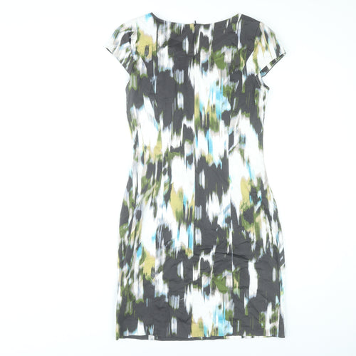 Marks and Spencer Women’s Multicoloured Knee Length Sheath Dress UK 12