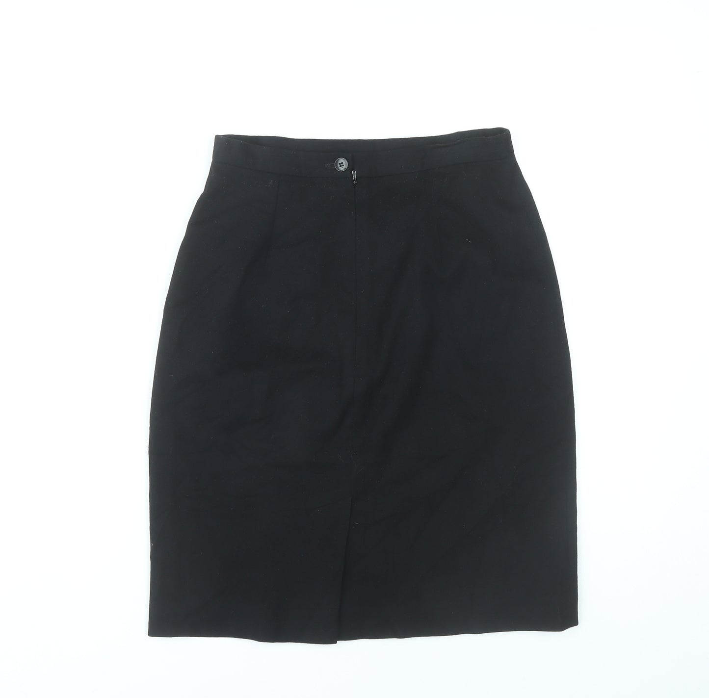 Jigsaw Womens Black Size 10 Pencil Knee Length Work Skirt
