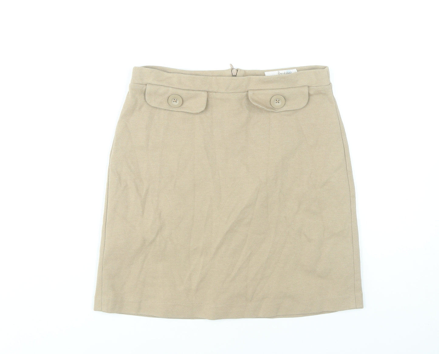 Boden Women’s Beige Straight Pencil Skirt UK 8 Knee Length