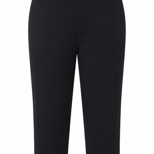 Bonmarché Women Black Size 18 Straight Leg Trousers Polyester Workwear
