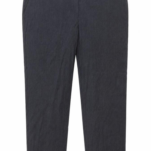 Bonmarché Women’s Grey Size 16 Tapered Leg Stretch Trousers