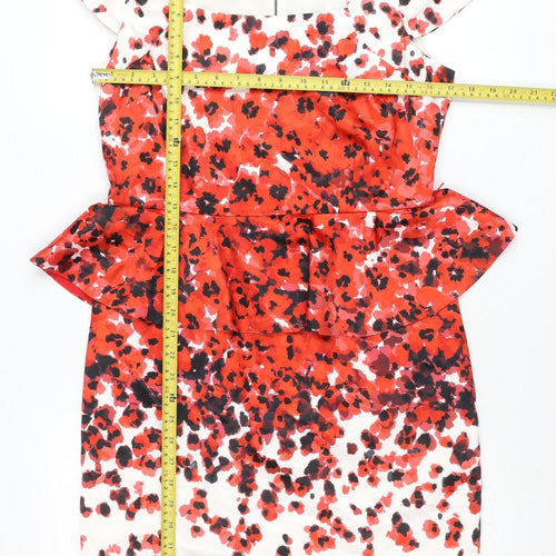 Kaleidoscope Women’s Multicoloured Floral Sheath Dress Size 12