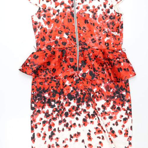 Kaleidoscope Women’s Multicoloured Floral Sheath Dress Size 12