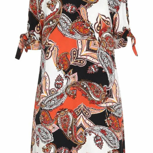 Wallis Petite Women’s Multicoloured Paisley Shift Dress UK16