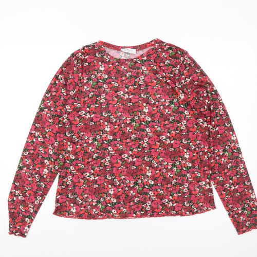 Papaya Women’s Multicoloured Floral Long Sleeve Blouse UK 16