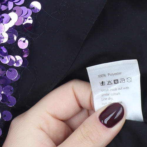 John Lewis Girls Multicoloured Sequin A-Line Party Dress Size 6 Years