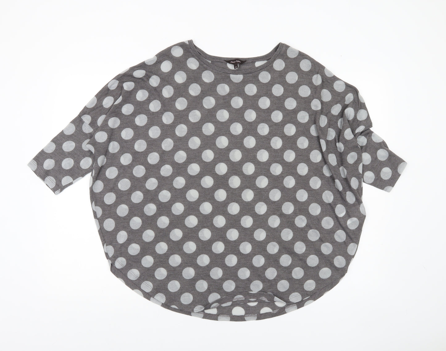 Phase Eight Women’s Grey Polka Dot Jumper Size 16 Pullover Knit