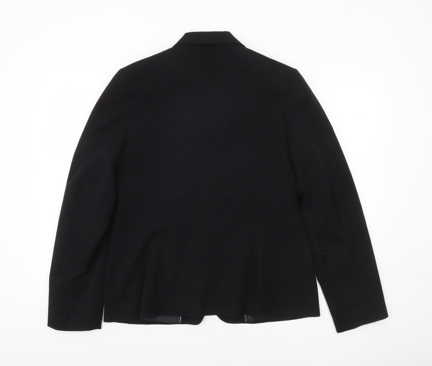 George Women’s Black Size 16 Blazer Jacket Single-Breasted