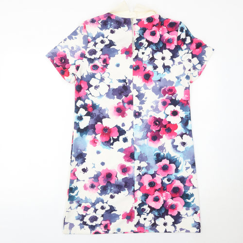 Glamorous Women’s Multicoloured Floral Shift Dress Size 12